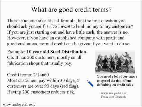 Business and Finance Lesson 5: Credit Sales, Credit Policies (Learn English)