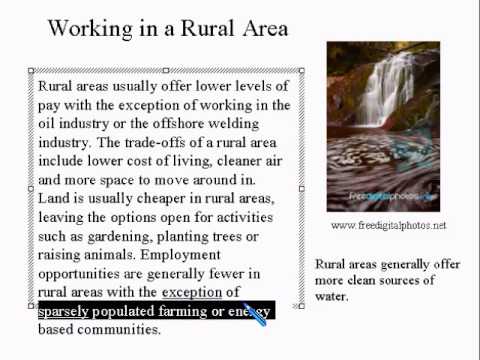 Advanced Learning English Lesson 3 - City vs Rural Life - Vocabulary and Pronunciation