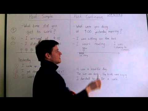 Elementary English. Lesson 4. Past simple and past continuous
