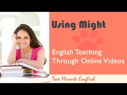 Using Might - Learn Basic English Grammar