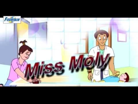 Miss Moly -  Nursery Rhyme With Full Lyrics ( Rhyme4Kids )