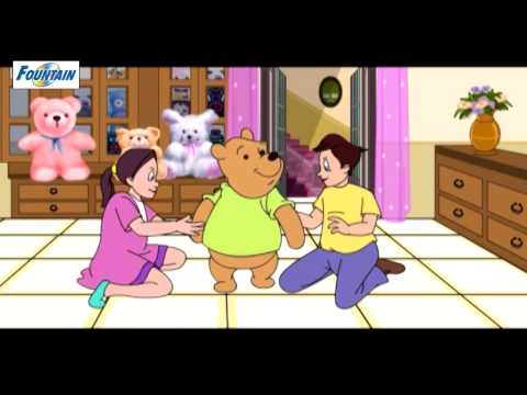 Teddy Bear - Nursery Rhyme With Full Lyrics ( Rhyme4Kids )