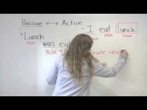 English Grammar + Easy Introduction to Passive