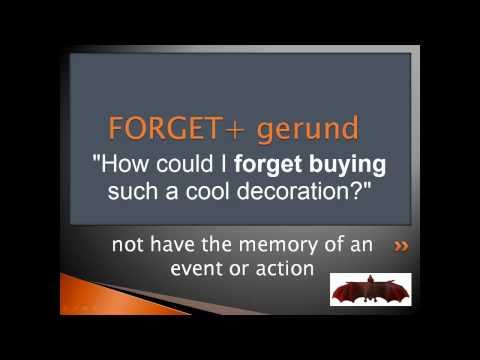 Gerund and Infinitives - Lesson 27 - English Grammar (with captions)