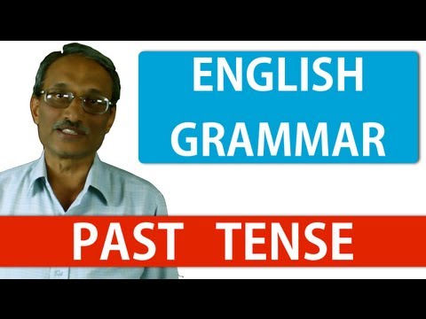 Learn English Grammar - Lesson 12 (Past Tense)