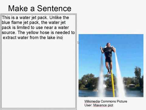 Make A Sentence Double Trouble 41: Are Jet Packs Underutilized?