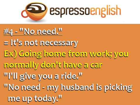 Everyday English Phrases Part 2)