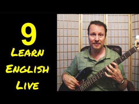 Learn English with Steve Ford   Learn English Live 9   Possessives, Phrasal Verbs