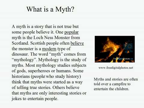 Live Intermediate English Lesson 1: Myths and Legends: What is a Myth?