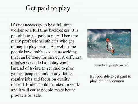 Live Intermediate English Lesson 31: Work or Play? 6: Psychedelic / Get Paid To Play