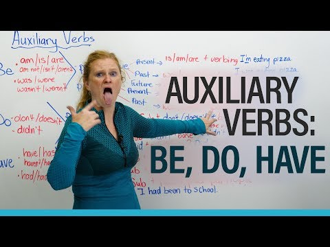 English Grammar: AUXILIARY VERBS  be, do, have