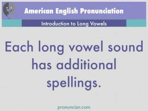 Introduction to Long Vowels - American English Pronunciation