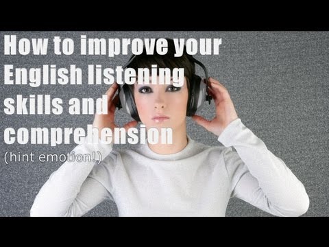 Improve your English Listening | Learn English Listening Skills (hint: EMOTION) | READ ALONG VERSION