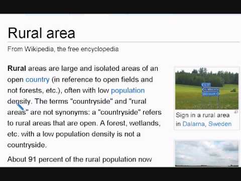 Learn English Reading Lesson #13 Rural Area