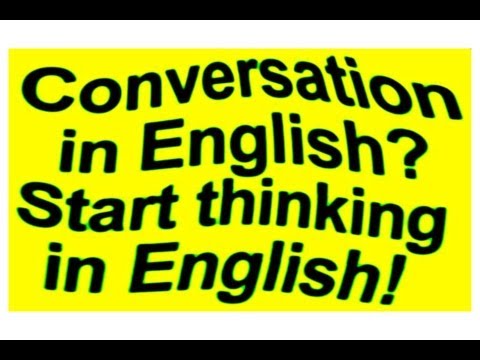 11 'Conversation in English Think in English' Improve English speaking Talk in English Fluency