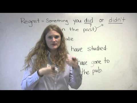 English Speaking - Mistakes & Regrets ('I should have studied' etc.)