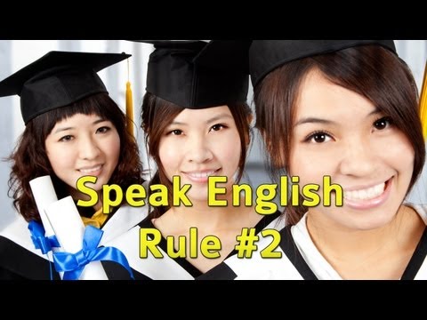 How to Speak English Fluently -  Secret # 2 - Improve English Speaking - Speak American English