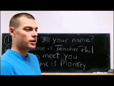 Learn English Speaking Study Lesson 12: Hello what is your name