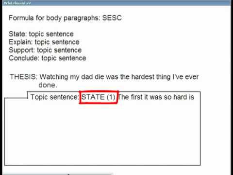 English Essay Formula 4: Body Paragraphs