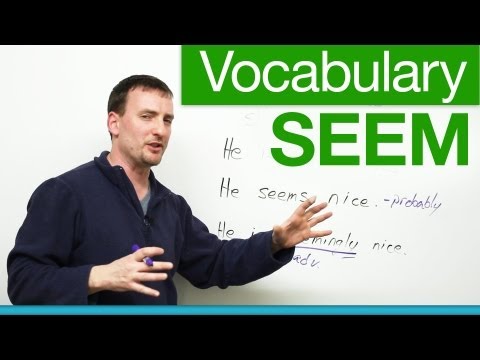 Basic English Vocabulary - SEEM