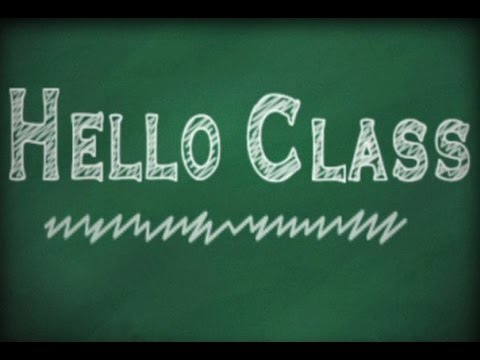 Hello Class:  Jobs, Learn English Vocabulary Online