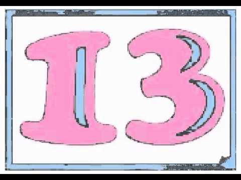 Numbers English vocabulary videos