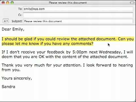 English Courses business english writing emails 4