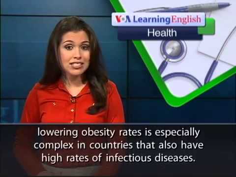 VOA Learning English on 02-July-2013,Obesity Rises Among Children in Developing Countries