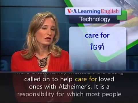 VOA Learning English on 19 June 2013,An App for Alzheimer's Caregivers