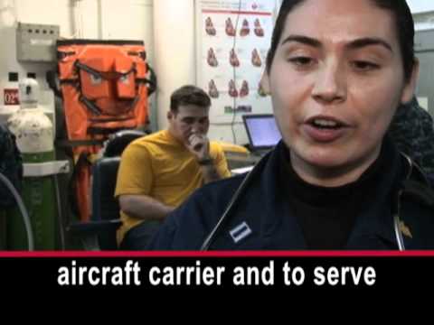 Women in the Navy: Aboard an Aircraft Carrier