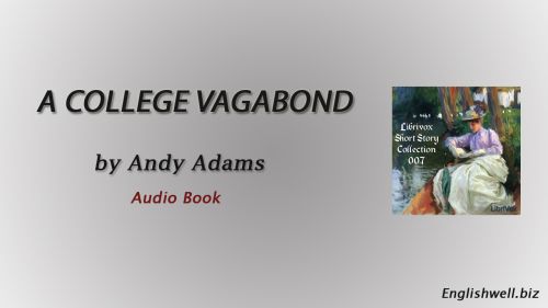 A College Vagabond by Andy Adams
