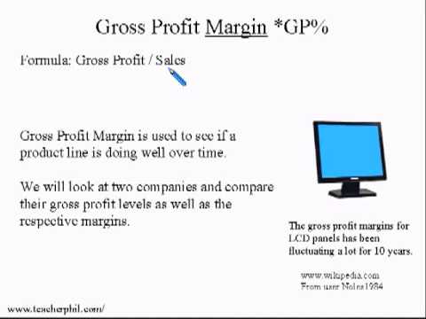 Business and Finance Lesson 1  Gross Profit Margin Business English Learning