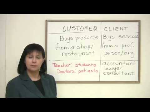Business English + Customer Client + Vocabulary