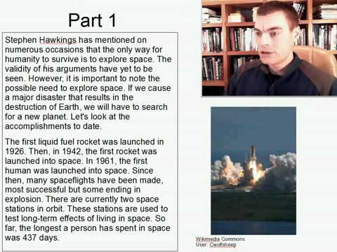 Advanced Listening English Practice 3: Space Exploration