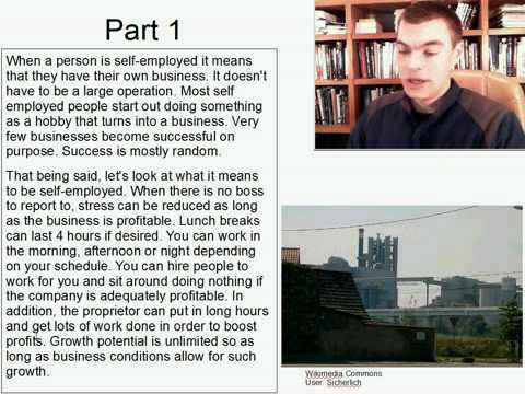 Advanced Listening English Practice 7: Self employment