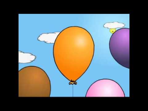 Bai 5  Colors Basic English Grammar Cartoon  IT IS RED  IT IS A RED BALLOON  ]