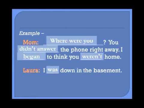 Lesson 3d    The Simple Past Tense   Basic English Grammar
