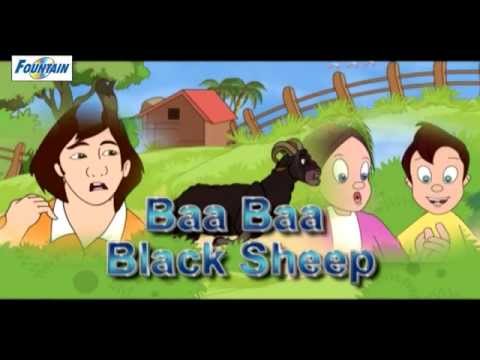 Baa Baa Black Sheep - Nursery Rhyme With Full Lyrics ( Rhyme4Kids )