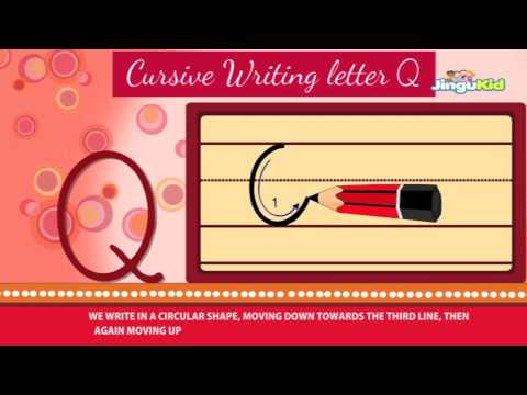 Cursive Capital Letter 'Q'