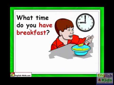 English for Kids_ESL Kids Lessons - Telling the Time.flv