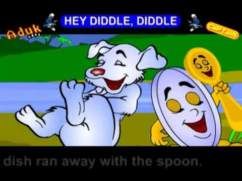 Hey Diddle Diddle - Nursery Rhymes