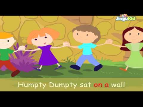 Humpty Dumpty Sat On A Wall - Rhymes for Kids