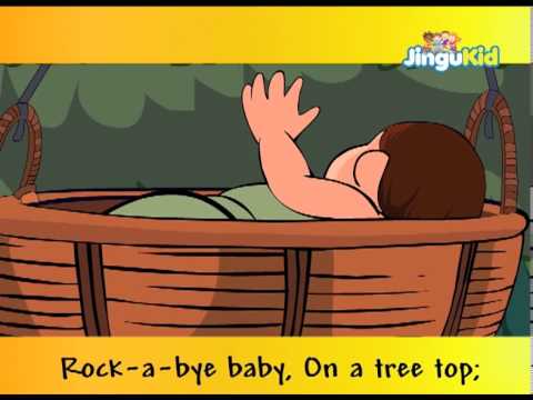 Rock A Bye Baby - Nursery Rhymes