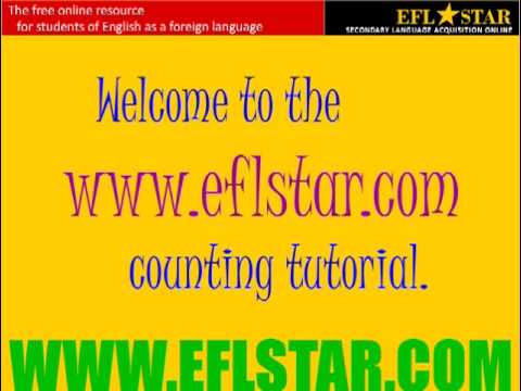 Learn English - Counting Tutorial