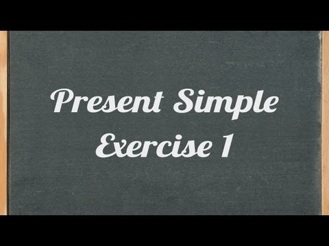 Present Simple exercise - English grammar exercise