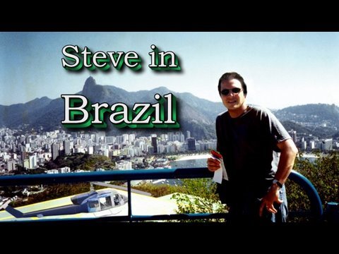 Learn English with Steve Ford - Steve in Brazil Part 1 - Run Phrasal Verbs