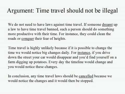 Live Intermediate English Lesson 29: Time Travel 8: Arguments