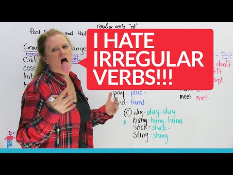 Irregular Verbs in English – Groups 1 & 2