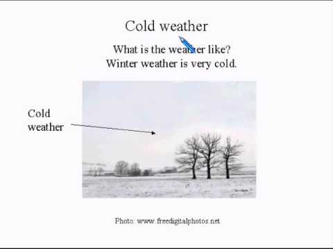 Learn English Lesson Super Easy #6 Winter!
