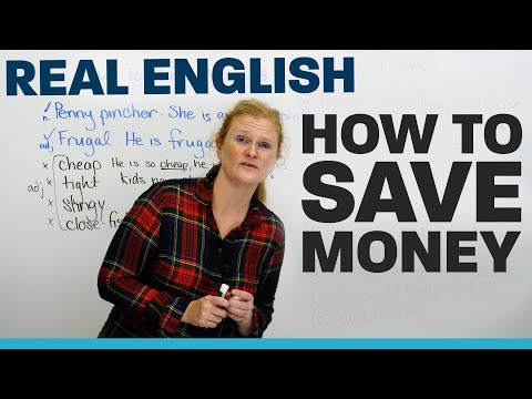 Vocabulary & Tips to SAVE MONEY